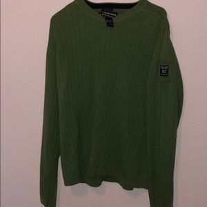 Abercrombie green sweater